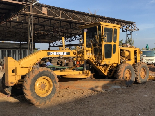 เกรดเดอร์ CAT 14 G  รถสวยพร้อมใช้ แอร์เย็น ใช้งานน้อย สภาพเดิม ๆ เอกสารเล่มทะเบียน