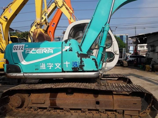 ขายจ้า..KOBELCO SK120-2 มาร์คไฟว์  ธรรมดา  เก่านอกแท้  แทรคใหญ่...6,XXX  ชั่วโมง  เครื่องปั๊มดี  พร้อมใช้  โทร 089-3818694  ดวงนภา
