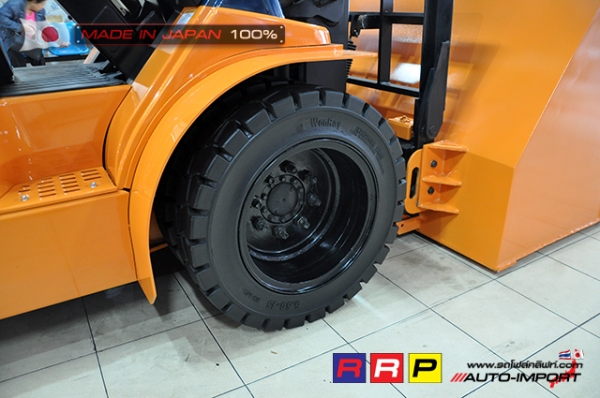 ขายรถโฟล์คลิฟท์มือสอง TOYOTA รุ่น 7FD25-29059 นำเข้าจากประเทศญี่ปุ่น 100\% ไม่เคยใช้งานในไทย