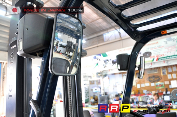 ขายรถโฟล์คลิฟท์มือสอง TOYOTA รุ่น 7FD25-29059 นำเข้าจากประเทศญี่ปุ่น 100\% ไม่เคยใช้งานในไทย