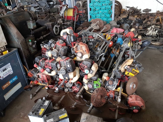 เครื่องตัดหญ้าสะพาย #ขายเหมา40ตัวครับ