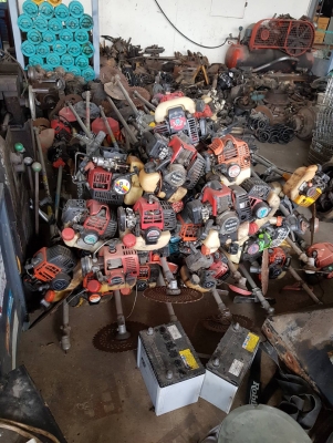 เครื่องตัดหญ้าสะพาย #ขายเหมา40ตัวครับ