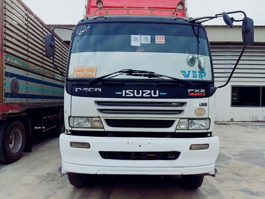 Isuzu 320 แรง ปี 51 ดัมพ์คอกเกษตรแม่ลูก 3 เพลา ยาว 7.50 เมตร พร้อมใช้สุดๆ ทะเบียนพร้อม