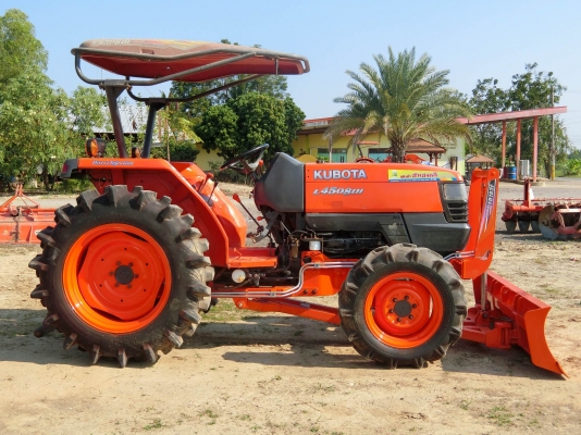 ❥สินค้าเข้าใหม่ L4508DI &raquo;&raquo;พร้อมใช้งาน  พร้อมอุปกรณ์ 3 ชิ้น โรตารี่+ผาน+ใบดันหน้า ราคา280000บาท ทำงาน 2013↠↠สนใจติดต่อสอบถาม↠0906910337 ⛽️พิกัดร้าน ส.เจริญแทรกเตอร์ อ. บางระกำ จ. พิษณุโลก