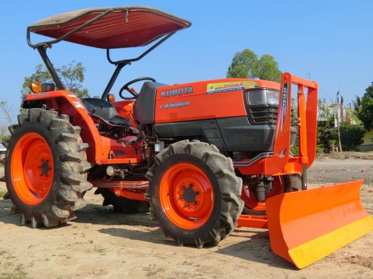 ❥สินค้าเข้าใหม่ L4508DI &raquo;&raquo;พร้อมใช้งาน  พร้อมอุปกรณ์ 3 ชิ้น โรตารี่+ผาน+ใบดันหน้า ราคา280000บาท ทำงาน 2013↠↠สนใจติดต่อสอบถาม↠0906910337 ⛽️พิกัดร้าน ส.เจริญแทรกเตอร์ อ. บางระกำ จ. พิษณุโลก