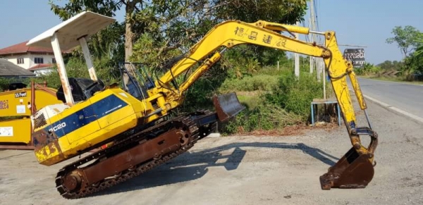 ขายด่วนรถแบคโฮKOMATSUโคมัสซูรุ่นยอดนิยมสวยๆPC20-6เครื่องโคมัสซู3D84เครื่องดีปั่มแรงรถนอกเพิ่งนำเข้ามาใหม่ยังไม่เคยใช้งานในเมืองไทยเลย