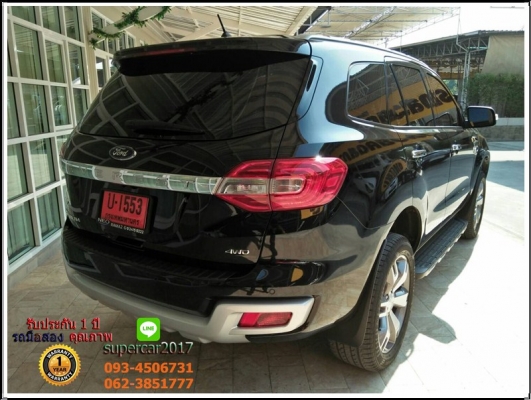 FORD EVEREST 3.2 TITANIUM+ 4WD AT ปี 2017 ออกรถ 10,000 บาท