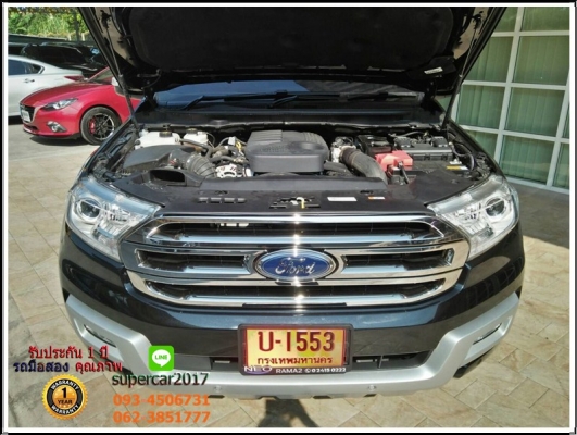 FORD EVEREST 3.2 TITANIUM+ 4WD AT ปี 2017 ออกรถ 10,000 บาท
