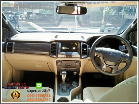 FORD EVEREST 3.2 TITANIUM+ 4WD AT ปี 2017 ออกรถ 10,000 บาท