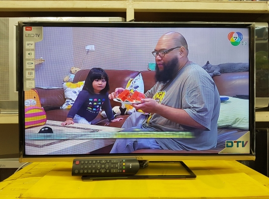 LED Digital TV TCL รุ่น LED32D2720 ขนาด 32 นิ้ว มีรีโมท สภาพใหม่มาก