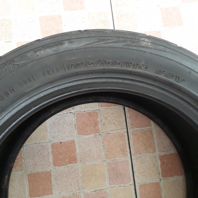 ยางซิ่งๆ NEXEN N9000 195-55-15 สวยๆ 1ชุด