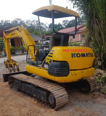 ขายรถแบคโฮ Komatsu pc40-7e