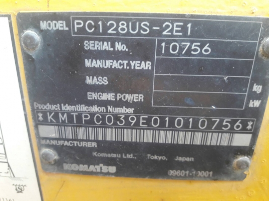 ขายค่ะ..KOMATSU PC128US-2-AC  เก่านอกแทั  มีผานหน้า  สภาพสวยเดิมๆๆ  6,xxx  ชั่วโมง..โทร 089-3818694  ดวงนภา
