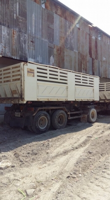 ขายรถพ่วง HINO 500 ยูโร 3 ดั้มพ์ 22 ล้อ ปี 2555 (รถใช้งานน้อยไม่ช้ำ)