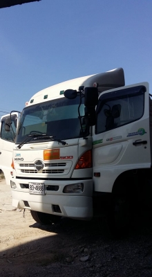 ขายรถพ่วง HINO 500 ยูโร 3 ดั้มพ์ 22 ล้อ ปี 2555 (รถใช้งานน้อยไม่ช้ำ)