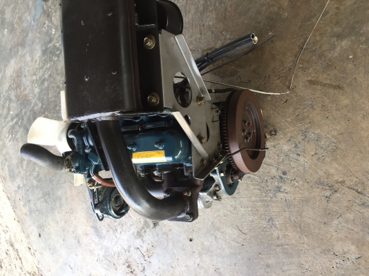 ขายเครื่องคูโบต้าเก่าญี่ปุ่น 3สูบ รุ่น D782 ขนาด 20 แรงม้า สภาพสวยมาก