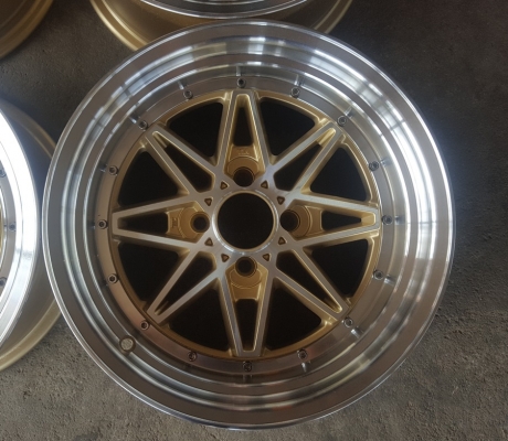 ล้อมือ2 อีควิป ขอบ15 4รู100 กว้าง 8 ET25  4 ล้อ