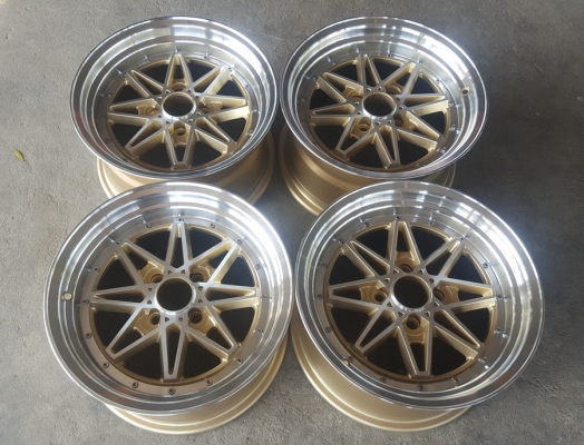 ล้อมือ2 อีควิป ขอบ15 4รู100 กว้าง 8 ET25  4 ล้อ