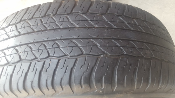 ล้อใหม่ TE37 ขอบ17 กว้าง8.5 พร้อมยาง265/65/17  4 ล้อ