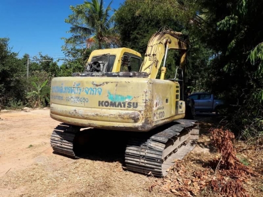 ขาย 545,000  KOMATSU PC 100-6 เครื่องดี ปั้มแรง ไฟฟ้าครบ โช่หนา เอกสารอินวอยร์ รถอยู่ นครปฐม 090-772-3710 090-772-3708