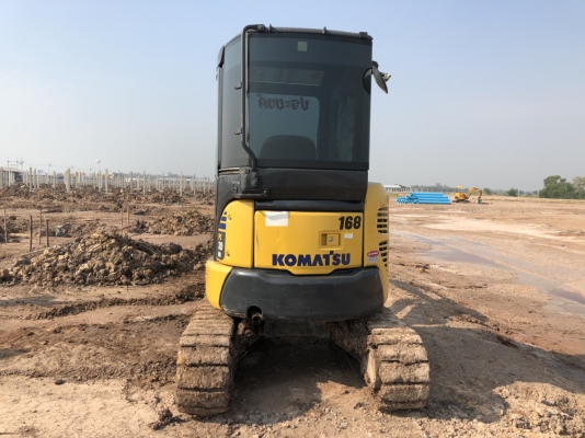 Komatsu Pc30-8 เดิมๆ ป้ายแด่งมือเดียวทำงาน 4500 ชม. เอกสารใบแจ้งจำหน่าย
