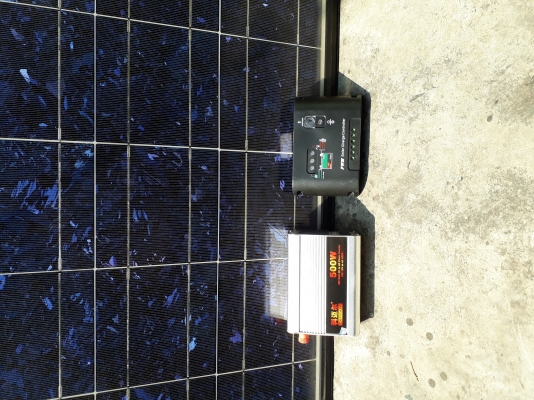 ชุดผลิตไฟฟ้าโซล่าเซลล์ ชุดหลังเขา