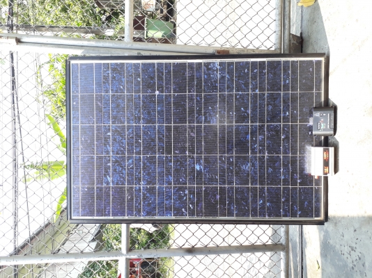 ชุดผลิตไฟฟ้าโซล่าเซลล์ ชุดหลังเขา