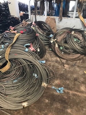 จำหน่ายสลิง1นิ้ว นิ้ว2. ใส่ปั่นจั่น ใส่เครน ราคาไม่แพง 0805013612. เจน