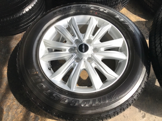 ล้อแม็กพร้อมยางป้ายแดง NEW ISUZU Blue Power ขอบ 18 รุ่นใหม่ล่าสุด 255-60-18 ปลายปี 17