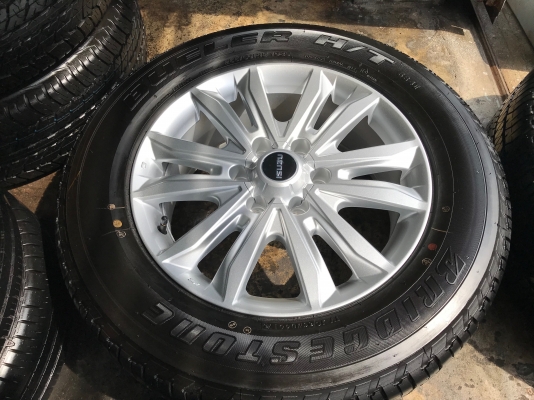 ล้อแม็กพร้อมยางป้ายแดง NEW ISUZU Blue Power ขอบ 18 รุ่นใหม่ล่าสุด 255-60-18 ปลายปี 17