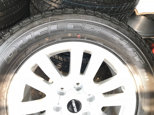 ล้อแม็กพร้อมยางป้ายแดง NEW ISUZU Blue Power ขอบ 18 รุ่นใหม่ล่าสุด 255-60-18 ปลายปี 17