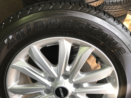 ล้อแม็กพร้อมยางป้ายแดง NEW ISUZU Blue Power ขอบ 18 รุ่นใหม่ล่าสุด 255-60-18 ปลายปี 17