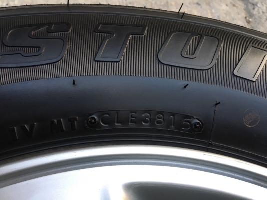 ล้อแม็ก ISUZU D-Max All New ขอบ 16 พร้อมยาง Bridgestone 245-70-16 ปลายปี 15 แม็กสวย ดอกยางหนา