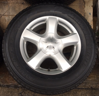 ล้อแม็ก ISUZU V-CROSS ขอบ 17 พร้อมยาง Bridgestone 255-65-17