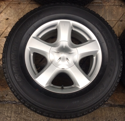 ล้อแม็ก ISUZU V-CROSS ขอบ 17 พร้อมยาง Bridgestone 255-65-17