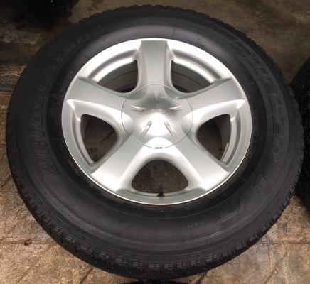 ล้อแม็ก ISUZU V-CROSS ขอบ 17 พร้อมยาง Bridgestone 255-65-17