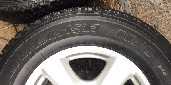 ล้อแม็ก ISUZU V-CROSS ขอบ 17 พร้อมยาง Bridgestone 255-65-17