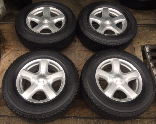 ล้อแม็ก ISUZU V-CROSS ขอบ 17 พร้อมยาง Bridgestone 255-65-17
