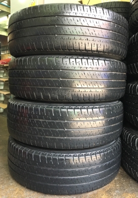 ล้อแม็ก Toyota Vigo Champ สีเทาดำ ขอบ 16 พร้อมยาง Michelin 215-65-16 ปี 14