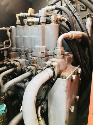 ขาย HITACHI EX135US-5 มีไลนหัวกระแทก รถพร้อมใช้งาน เอกสารอินวอย