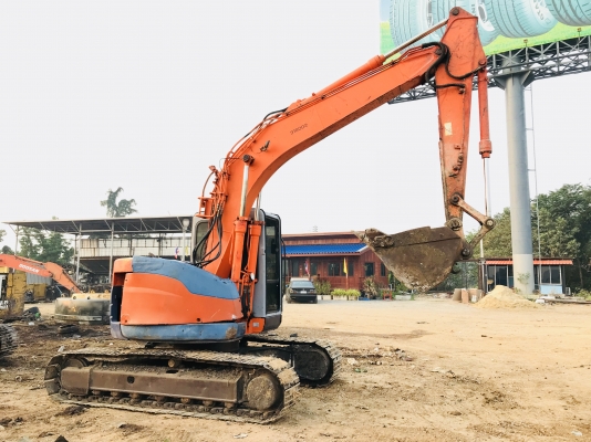 ขาย HITACHI EX135US-5 มีไลนหัวกระแทก รถพร้อมใช้งาน เอกสารอินวอย