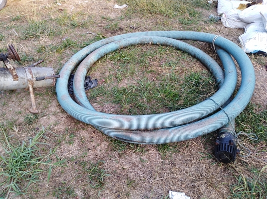 ปั้มเพลาลอย4นิ้ว+สายดูด10นิ้ว