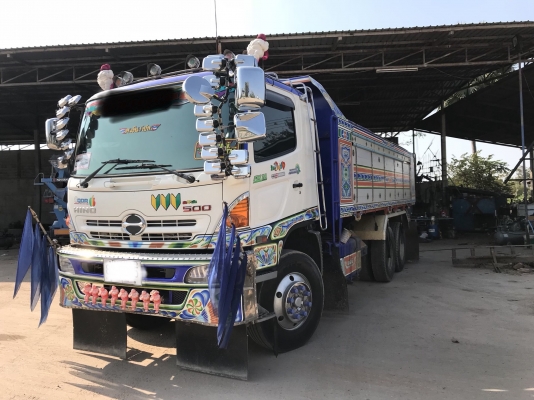 ขายด่วน Hino 344 ปี 57 กระบะมิเนียม ดั้มแม่ลูกอู่ ST รถพร้อมใช้งาน