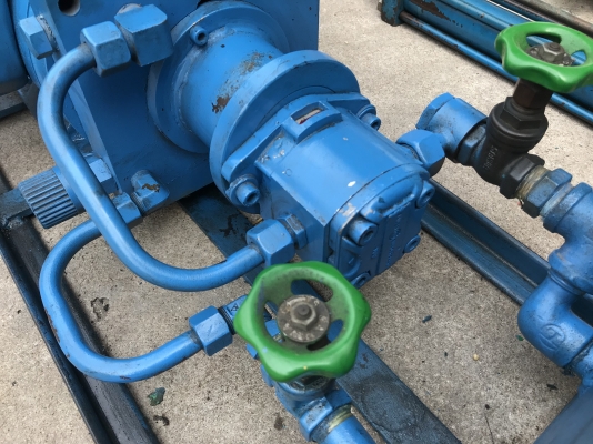 ขายชุดปั้มน้ำมันไฮโดรลิคครบชุดไฟบ้าน Mitsubishi 2HP. 220V พร้อมวาร์คคอนโทรล 3ชุด 220V กระบอกไฮโดรลิค ชุดคุมไฟ สภาพสวย พร้อมใช้งาน