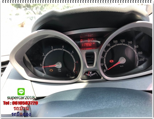 ปี 2013 FORD FIESTA 1.5 S SPORT   ดาวน์ 5-10 เปอร์เซ็น
