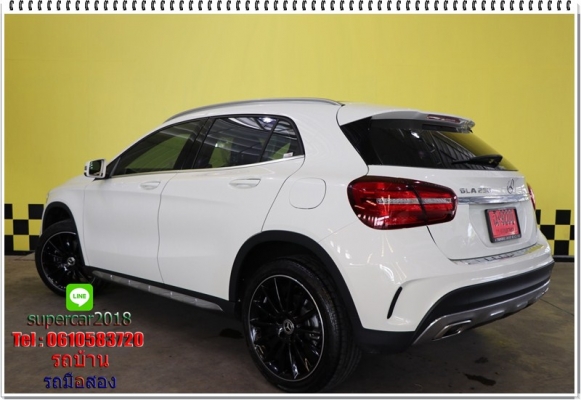 ปี 2017 จด 2018 Benz gla 250 สีขาว  ดาวน์ 5-10 เปอร์เซ็น