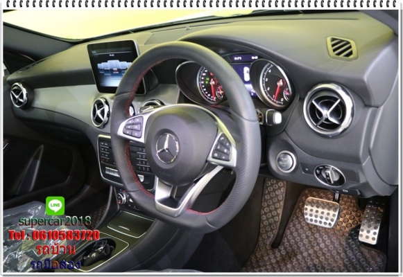 ปี 2017 จด 2018 Benz gla 250 สีขาว  ดาวน์ 5-10 เปอร์เซ็น