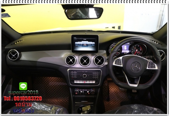 ปี 2017 จด 2018 Benz gla 250 สีขาว  ดาวน์ 5-10 เปอร์เซ็น