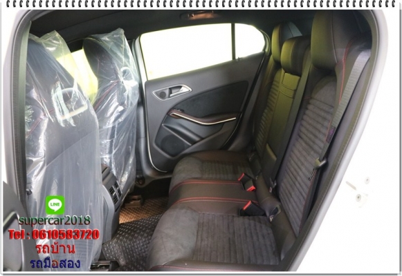 ปี 2017 จด 2018 Benz gla 250 สีขาว  ดาวน์ 5-10 เปอร์เซ็น