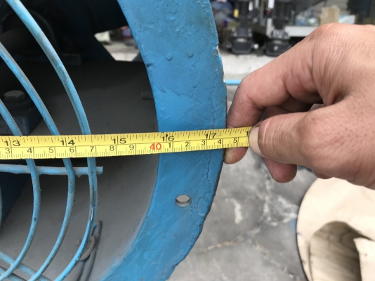 ขายพัดลมท่อดูด-เป่าอากาศ พร้อมแท่น มอเตอร์ Mitsubishi 0.5HP. 220V ไฟบ้าน สภาพสวย หมุนนิ่ม ลมแรง พร้อมใช้งาน